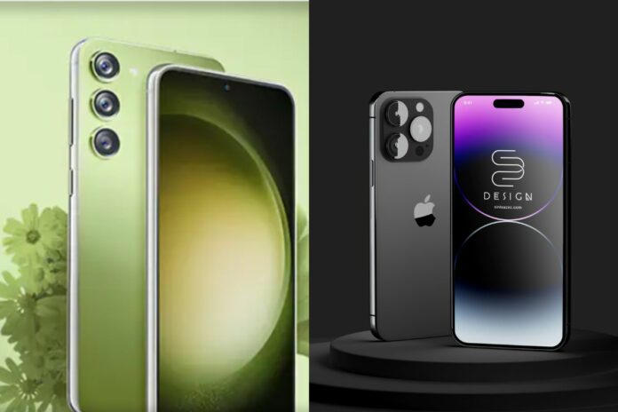 iPhone 14 Pro vs Galaxy S23 iPhone 14 Pro vs Galaxy S23