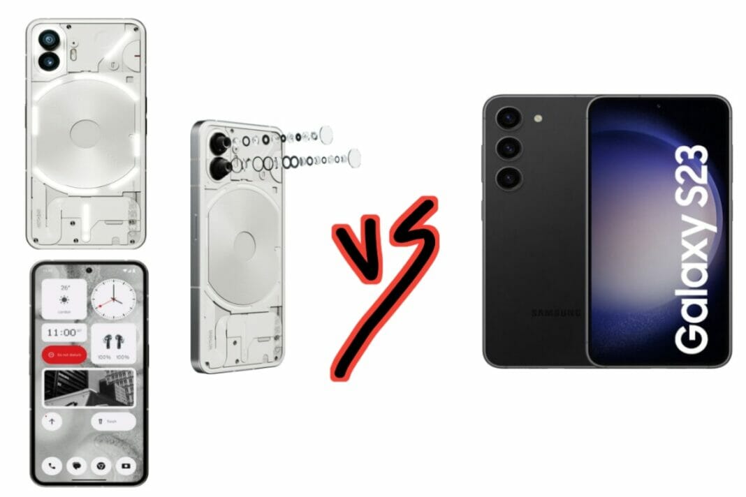 Nothing Phone 2 vs Samsung Galaxy S23 5G