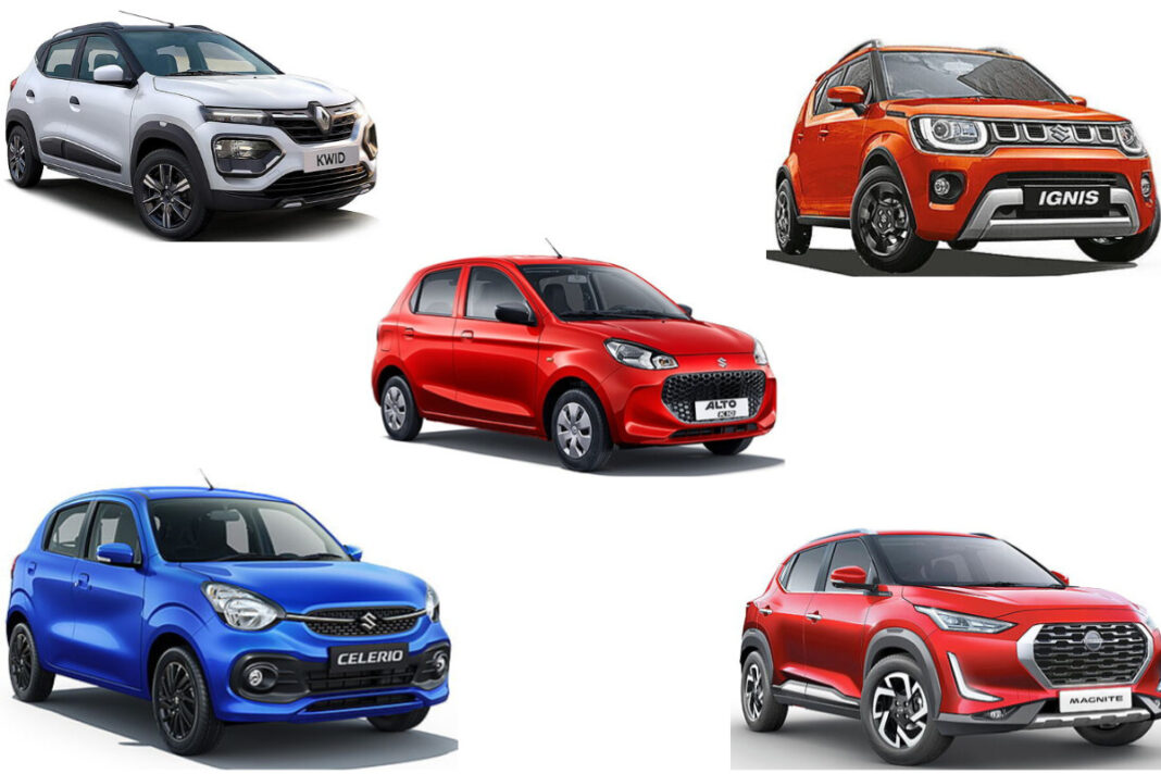 Top 5 cars under 6 lakhs with great mileage