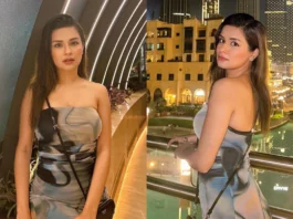 Avneet Kaur's sparkly Dubai Night pictures in off-shoulder maxi dress; Fans are mesmerized