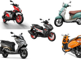 Top 5 scooters under 1.5 Lakh