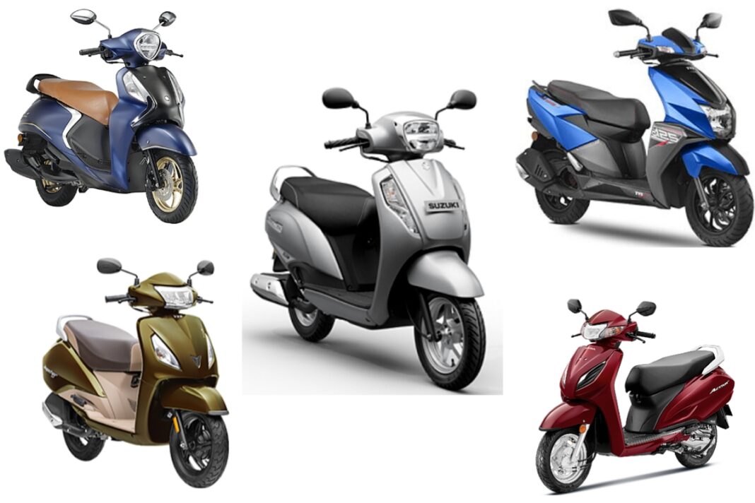Top 5 scooters of October 2023