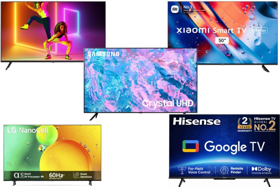 Top 5 Smart TVs under 35000 on Flipkart