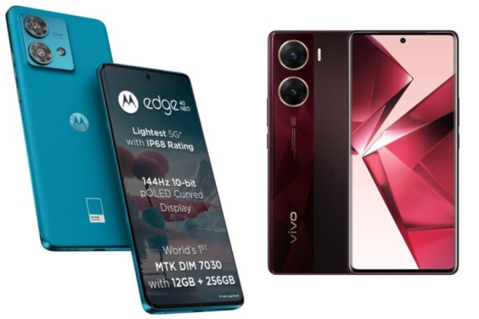 Vivo V29e vs Motorola Edge 40 Neo Vivo V29e vs Motorola Edge 40 Neo