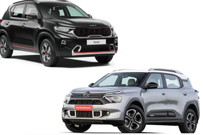 Citroen C3 Aircross vs Kia Sonet Citroen C3 Aircross vs Kia Sonet