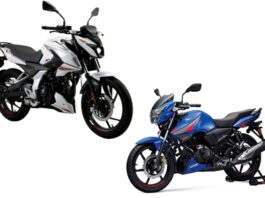 Bajaj Pulsar N150 vs TVS Apache RTR 160