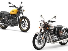 Royal Enfield Meteor 350 vs Royal Enfield Classic 350