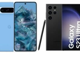 Google Pixel 8 Pro vs Samsung Galaxy S23 Ultra