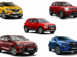 Top 5 cars under 8 Lakh