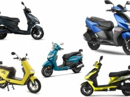Top 5 scooters under 1 Lakh