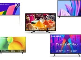 Top 5 TVs on Amazon