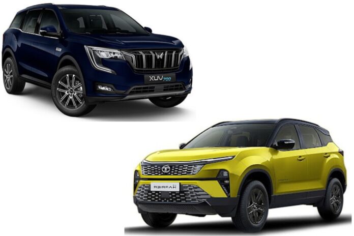 Tata Harrier vs Mahindra XUV700 Tata Harrier vs Mahindra XUV700