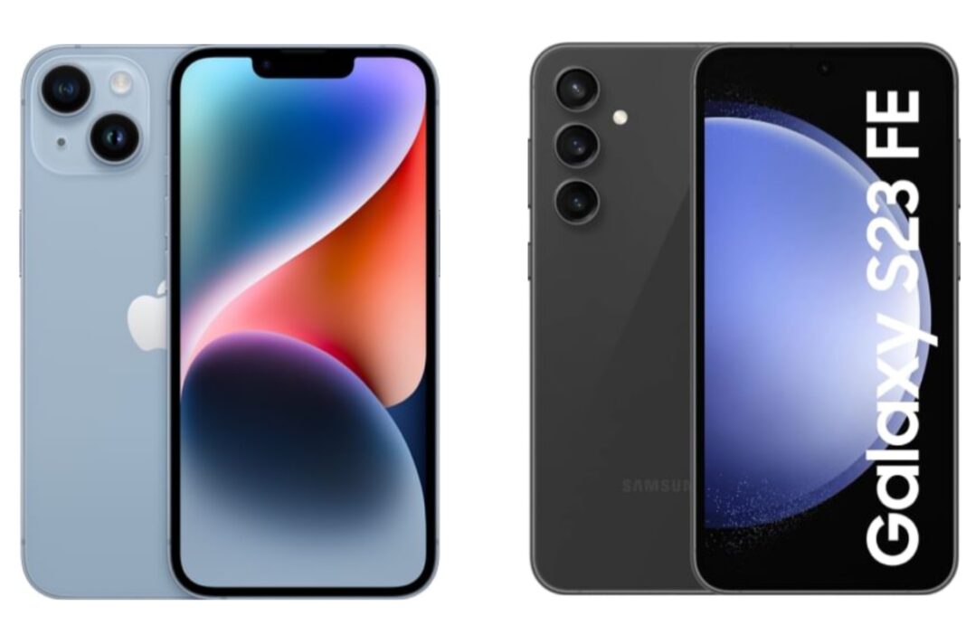 Samsung Galaxy S23 FE vs iPhone 14