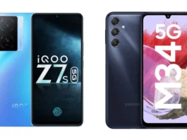 iQOO Z7s 5G vs Samsung Galaxy M34 5G