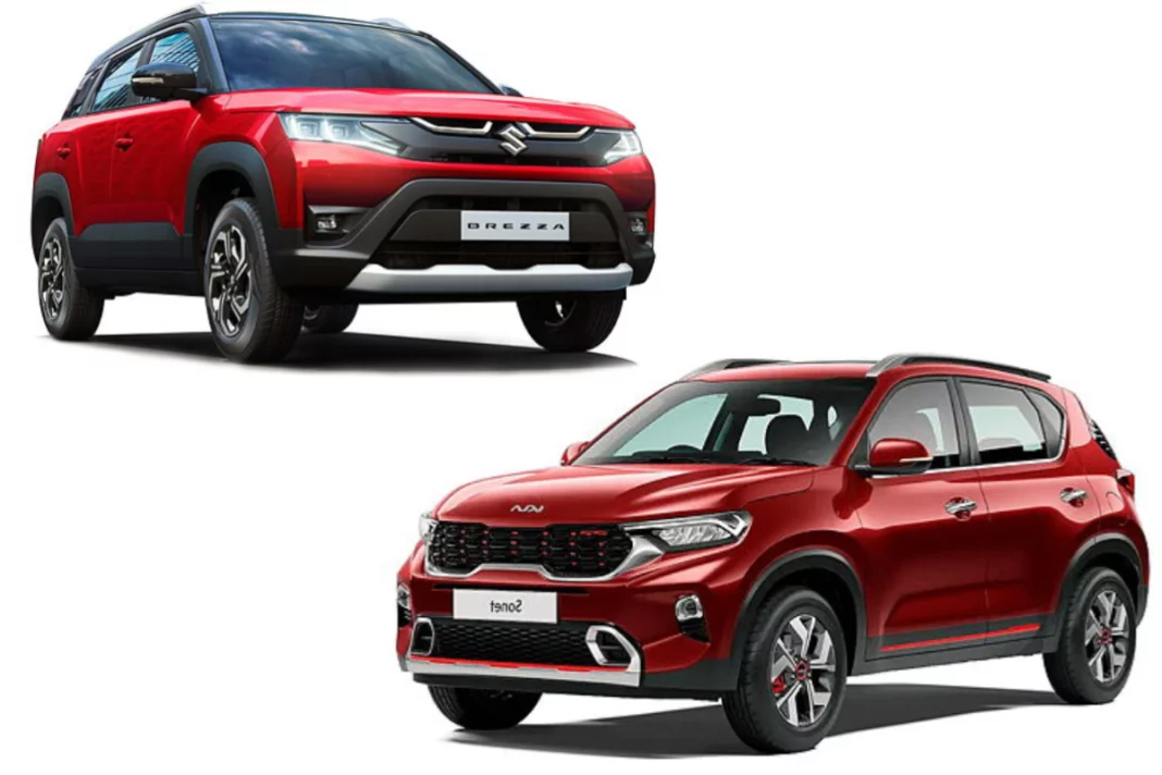 Maruti Brezza vs Kia Sonet