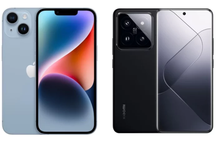 Xiaomi 14 Pro vs Apple iPhone 14 Xiaomi 14 Pro vs Apple iPhone 14
