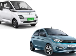 MG Comet EV vs Tata Tiago EV