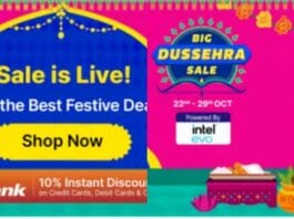 Flipkart Dussehera Sale