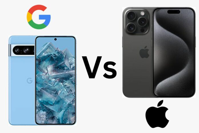 Google Pixel 8 Pro Vs iPhone 15 Pro