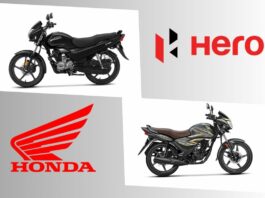 Hero Super Splendor Vs Honda CB Shine