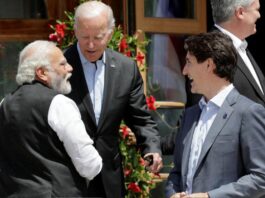 India - Canada Row