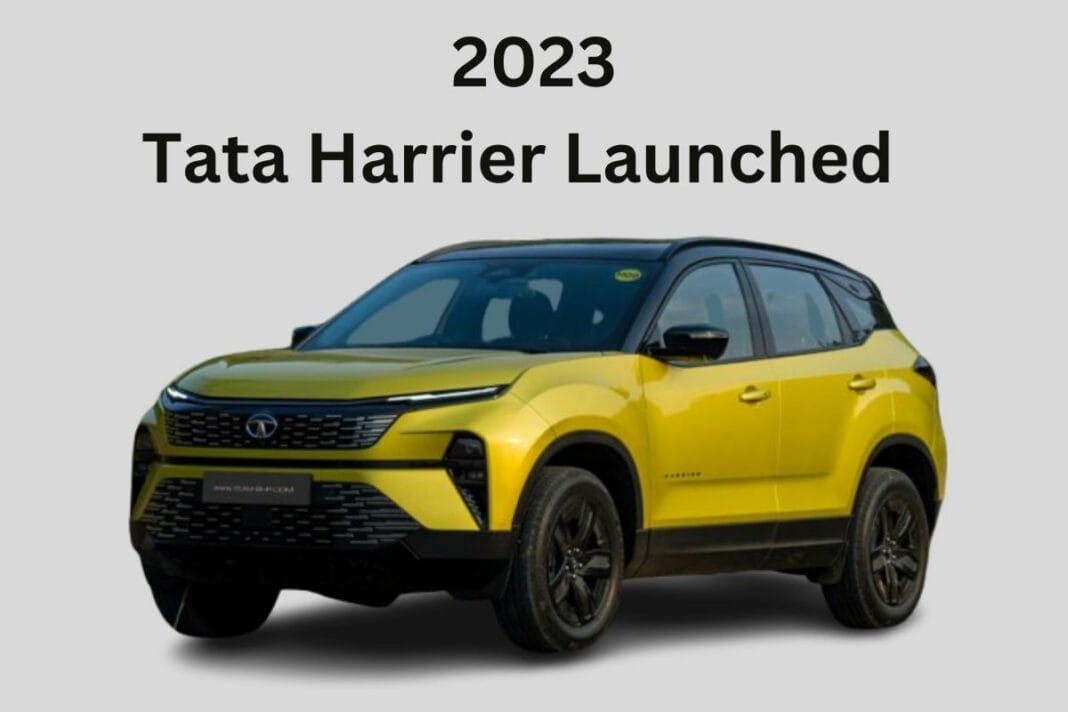 Tata Harrier Facelift 2023