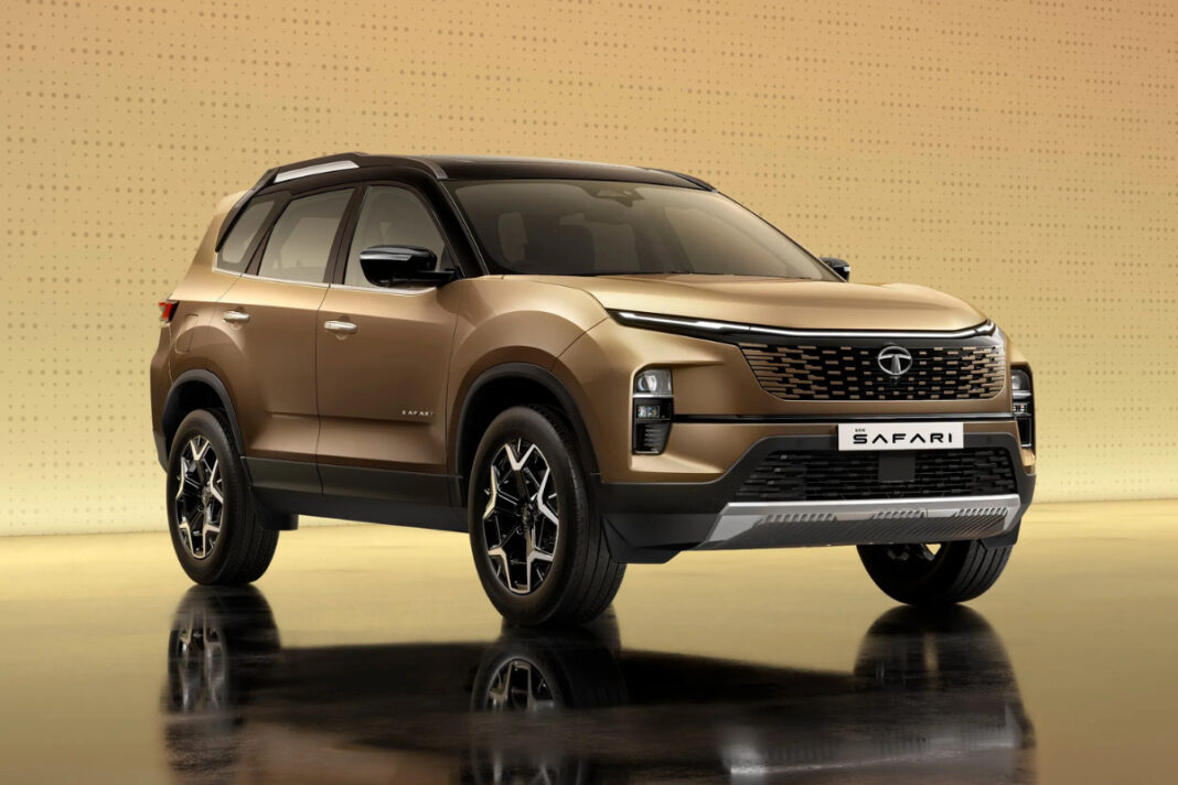 Tata Safari Facelift revealed, To be offered in seven colours and 4 trims, Details