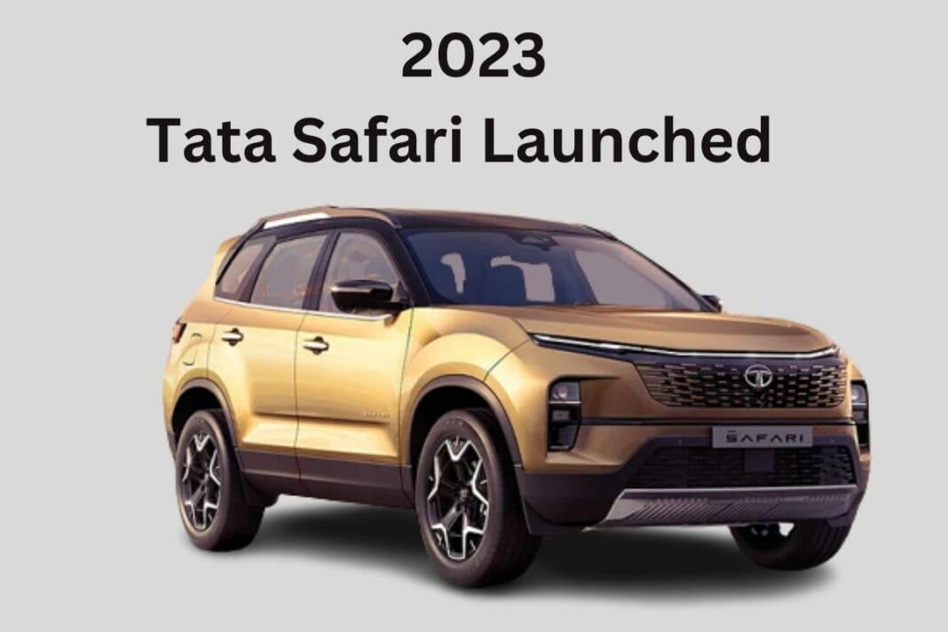 Tata Safari Facelift 2023