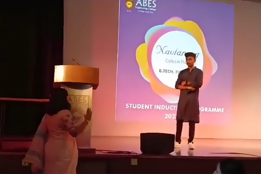 Ghaziabad student asked to leave stage for chanting 'Jai Shri Ram'