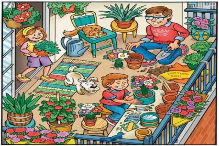 find the pencil (1) Optical Illusion