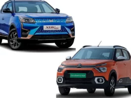 Citroen eC3 vs Mahindra XUV400