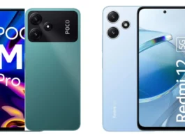 Poco M6 Pro 5G vs Redmi 12 5G