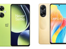 Oppo F23 5G vs OnePlus Nord CE 3 Lite 5G