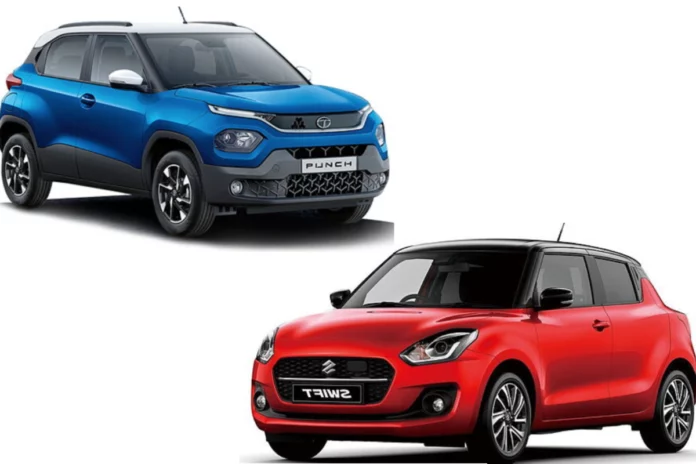 Maruti Suzuki Swift vs Tata Punch