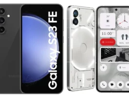 Samsung Galaxy S23 FE 5G vs Nothing Phone 2