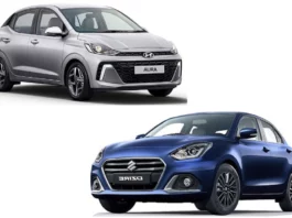 Maruti Suzuki Dzire vs Hyundai Aura