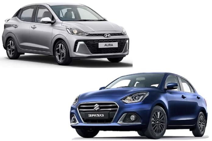 Maruti Suzuki Dzire vs Hyundai Aura Maruti Suzuki Dzire vs Hyundai Aura