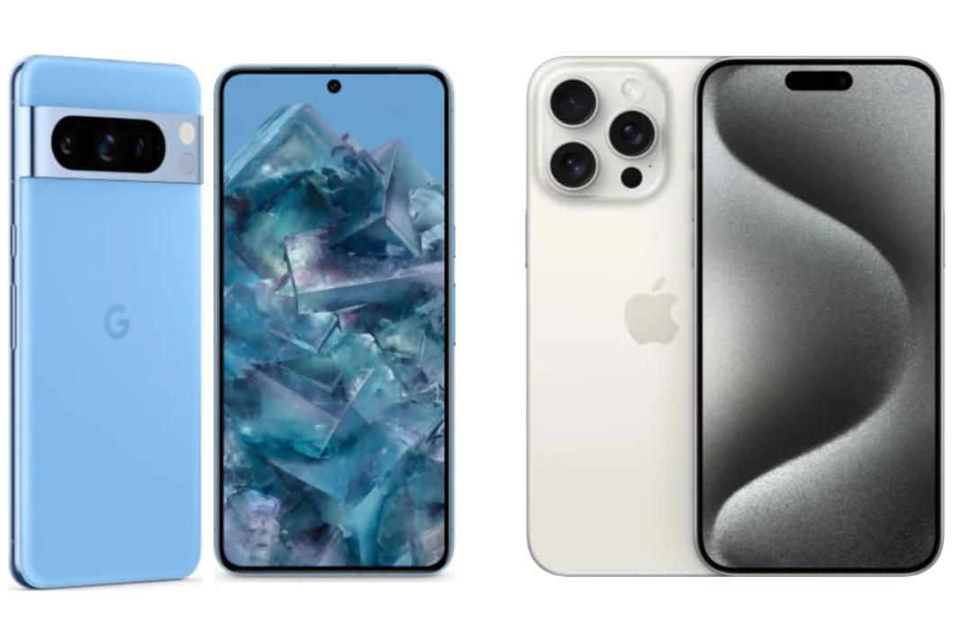Google Pixel 8 Pro vs Apple iPhone 14 Pro Max