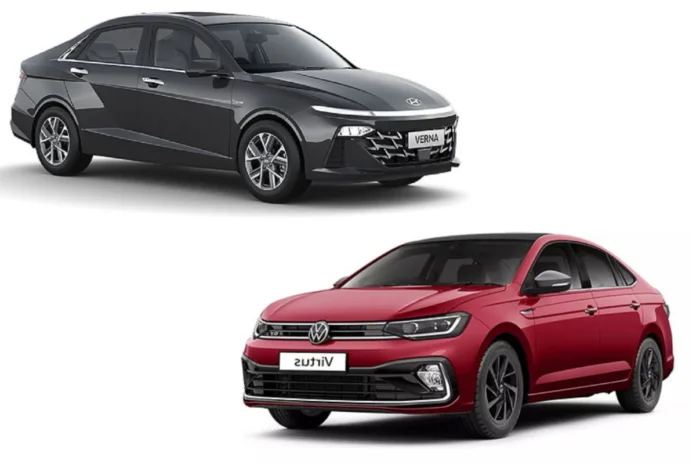 Volkswagen Virtus vs Hyundai Verna Volkswagen Virtus vs Hyundai Verna