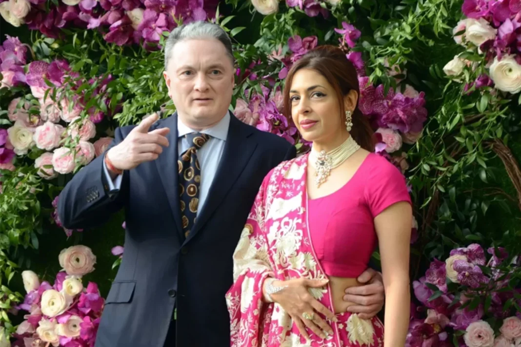 Gautam Singhania with estranged wife Nawaz