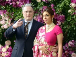 Gautam Singhania with estranged wife Nawaz