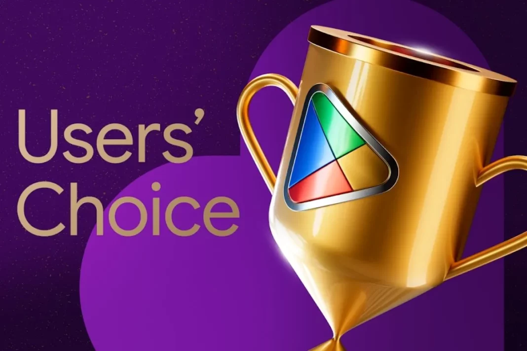 Google Play User's Choice Awards