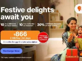 Jio Swiggy One Lite Subscription for Prepaid Recharge Plans unveiled, All details here