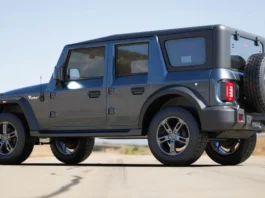 Mahindra Thar 5-Door spotted being tested once again, Confirmed to get a sunroof, Details