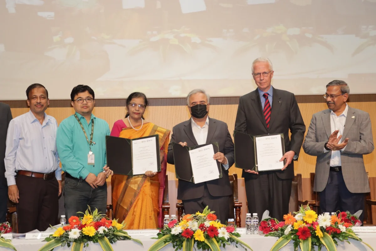 Vice Chancellor, SRM University-AP signs an MoU with AMR Insights and NITTE, Deemed to be University at ICAFA 2023 Vice Chancellor, SRM University-AP signs an MoU with AMR Insights and NITTE, Deemed to be University at ICAFA 2023