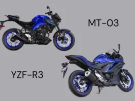 Yamaha R3 and MT-03
