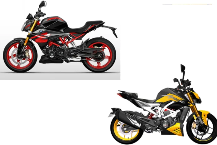 TVS Apache RTR 310 vs BMW G 310 R