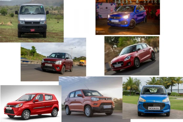 Discount on Maruti Arena Cars