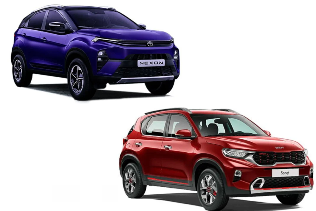 Kia Sonet vs Tata Nexon