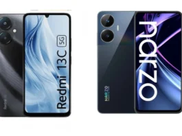 Realme Narzo N55 vs Xiaomi Redmi 13C 5G